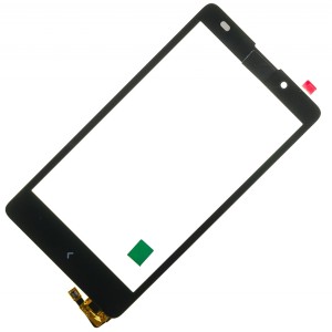 Сенсорный экран для мобильного телефона Nokia XL Black
