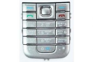 Клавиатура Nokia 6233 серебристая, русская - 20_6